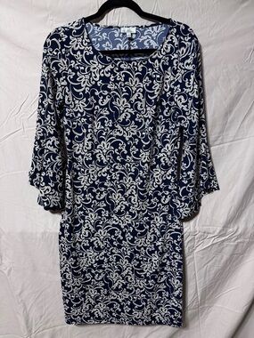 collar dress long sleeve English Factory